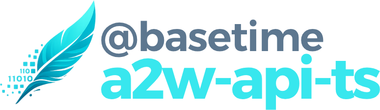 @basetime a2w-api-ts